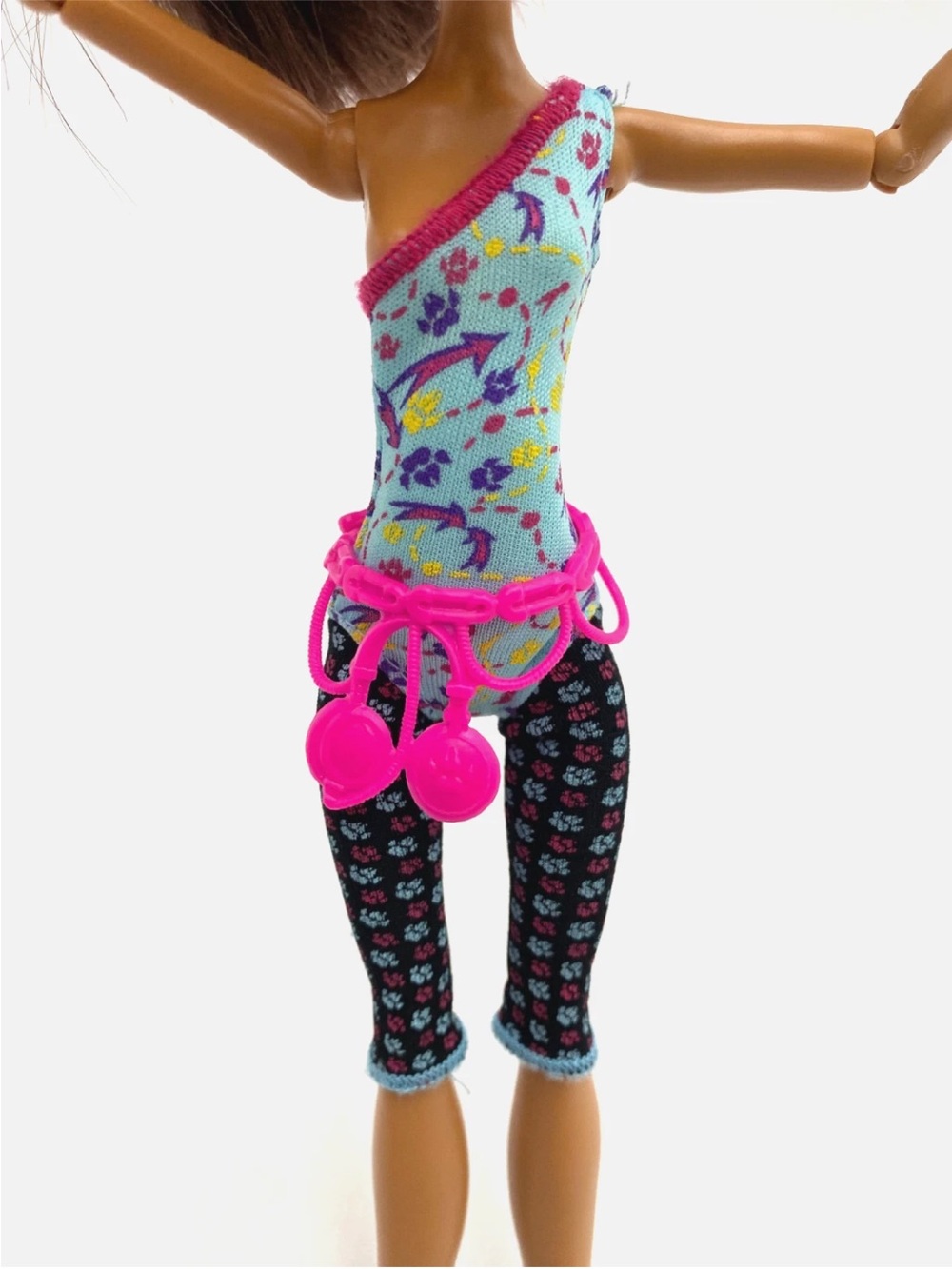 Monster High Howleen Wolf Dance Class Doll Leotard & Belt Only
